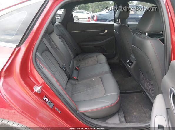 5NPEJ4J28LH033586 2020 HYUNDAI SONATA Red VIN կոդի պիտակի տեսք