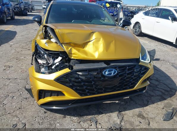 5NPEJ4J29LH013783 2020 HYUNDAI SONATA Gold წინა ხედი
