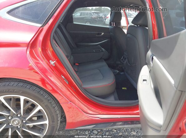 5NPEJ4J29LH035007 2020 HYUNDAI SONATA Red VIN sticker view