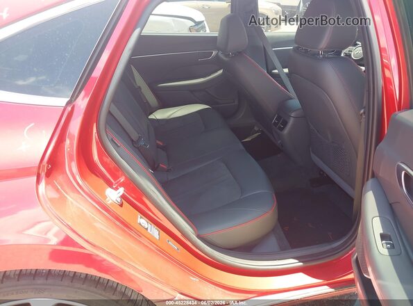 5NPEJ4J29MH118213 2021 HYUNDAI SONATA Red VIN կոդի պիտակի տեսք