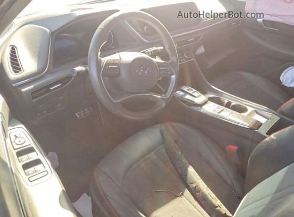 5NPEJ4J29NH138835 2022 HYUNDAI SONATA Синий Вид панели приборов