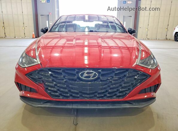 5NPEJ4J2XMH094231 2021 HYUNDAI SONATA Red 