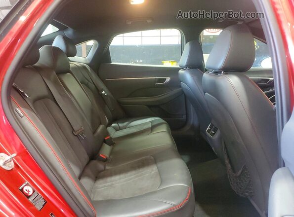 5NPEJ4J2XMH094231 2021 HYUNDAI SONATA Red 