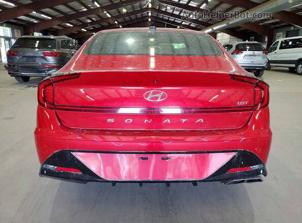5NPEJ4J2XMH094231 2021 HYUNDAI SONATA Red 