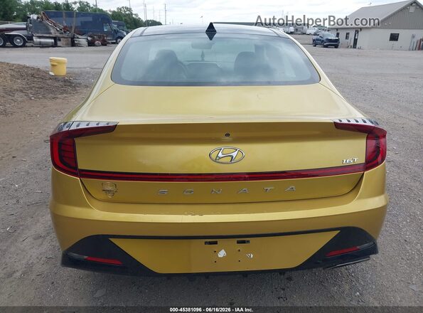 5NPEJ4J2XMH123856 2021 HYUNDAI SONATA Green 