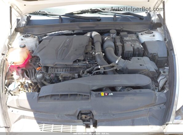 5NPEK4JC0MH106005 2021 HYUNDAI SONATA White უკანა ხედი
