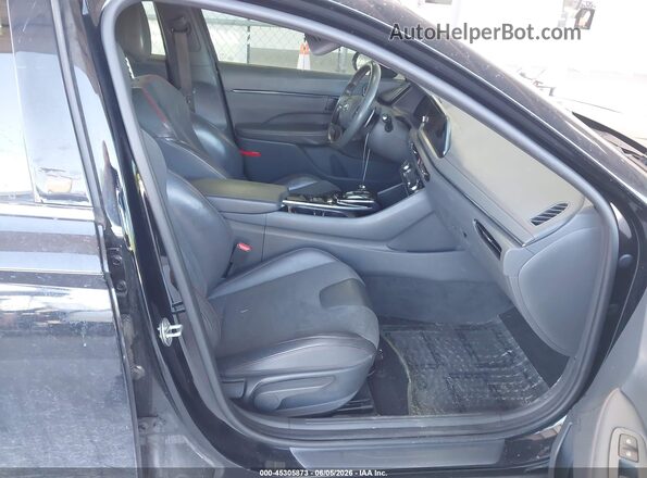 5NPEK4JC1MH105624 2021 HYUNDAI SONATA Black Front interior view