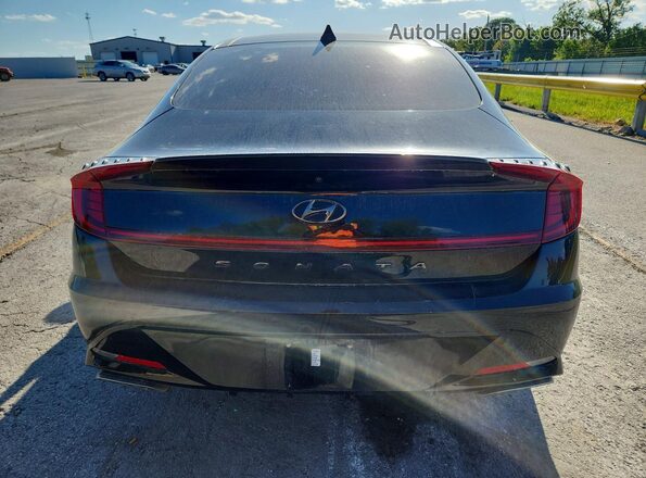 5NPEK4JC1NH139001 2022 HYUNDAI SONATA Black Vista trasera