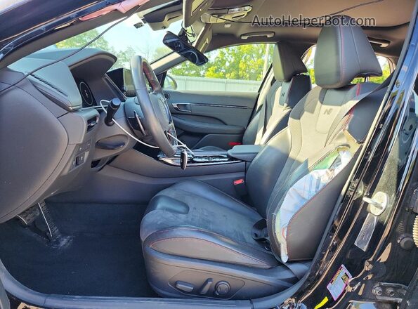 5NPEK4JC1NH139001 2022 HYUNDAI SONATA Black Vista interior delantera