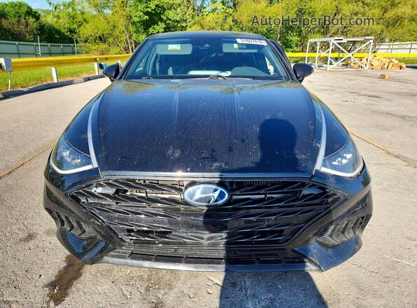 5NPEK4JC1NH139001 2022 HYUNDAI SONATA Black Vista frontal
