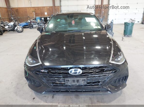 5NPEK4JC3MH112767 2021 HYUNDAI SONATA Black Вид щитка приладів