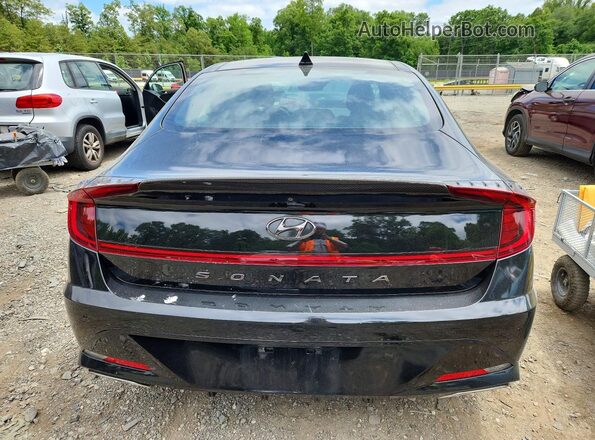 5NPEK4JC3NH146449 2022 HYUNDAI SONATA Black უკანა ხედი