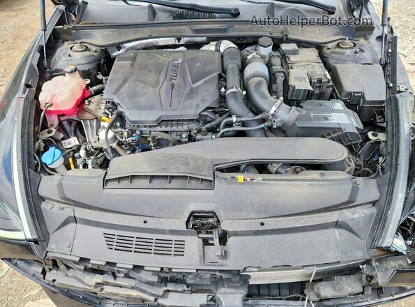 5NPEK4JC3NH146449 2022 HYUNDAI SONATA Black უკანა სალონის ხედი