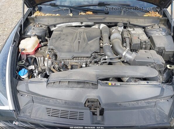 5NPEK4JC6NH142086 2022 HYUNDAI SONATA Black უკანა ხედი