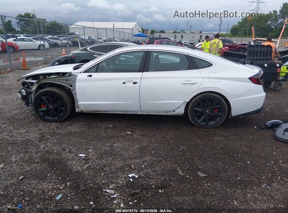 5NPEK4JC6NH144484 2022 HYUNDAI SONATA White 