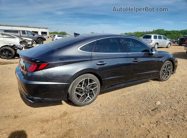 5NPEK4JC7NH135826 2022 HYUNDAI SONATA Gray Задня права чверть