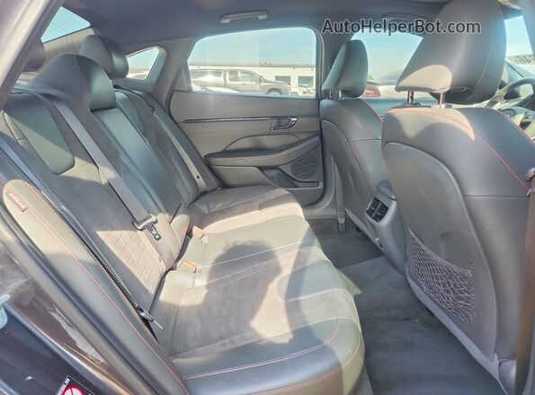 5NPEK4JC7NH135826 2022 HYUNDAI SONATA Gray Вид задніх сидінь