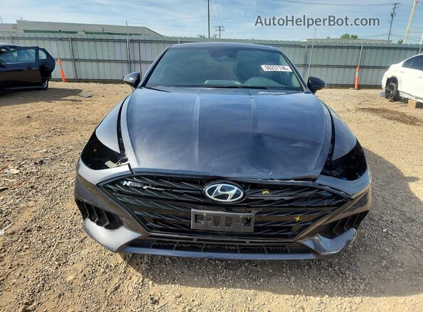 5NPEK4JC7NH135826 2022 HYUNDAI SONATA Gray Вид спереду