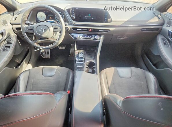 5NPEK4JC7NH135826 2022 HYUNDAI SONATA Gray Вид панелі приладів