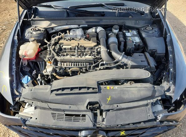 5NPEK4JC7NH135826 2022 HYUNDAI SONATA Gray Вид задньої частини салону