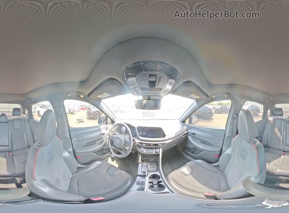 5NPEK4JC7NH135826 2022 HYUNDAI SONATA Gray Панорамний вид салону 360°