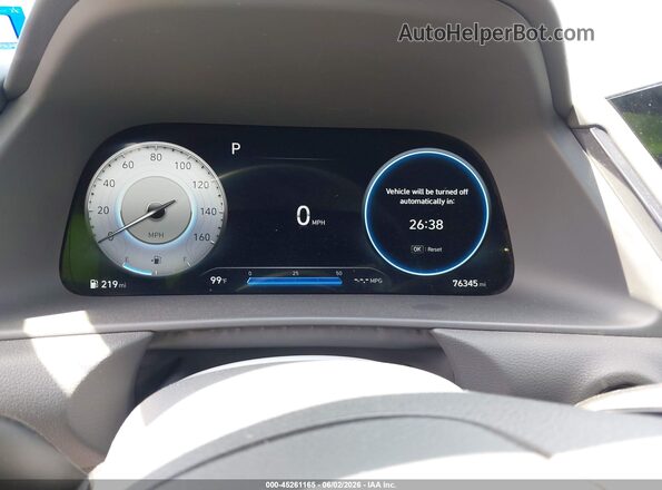 5NPEK4JCXNH146948 2022 HYUNDAI SONATA Blue Rear seats view