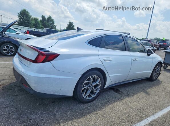 5NPEL4JA0LH000583 2020 HYUNDAI SONATA White უკანა მარჯვენა