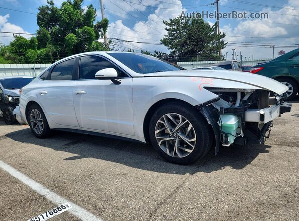 5NPEL4JA0LH000583 2020 HYUNDAI SONATA White წინა მარჯვენა