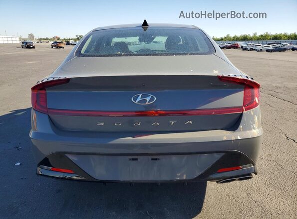 5NPEL4JA0LH044440 2020 HYUNDAI SONATA Gray Вид ззаду