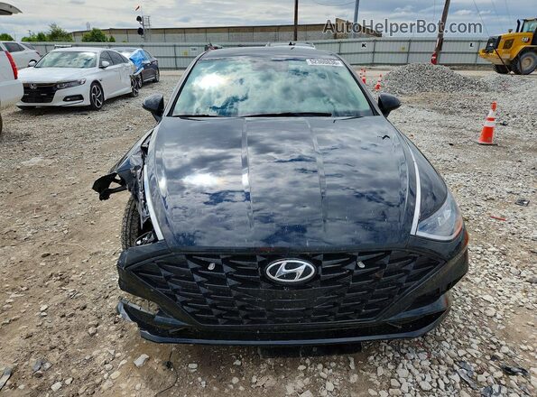 5NPEL4JA1MH106526 2021 HYUNDAI SONATA Black 