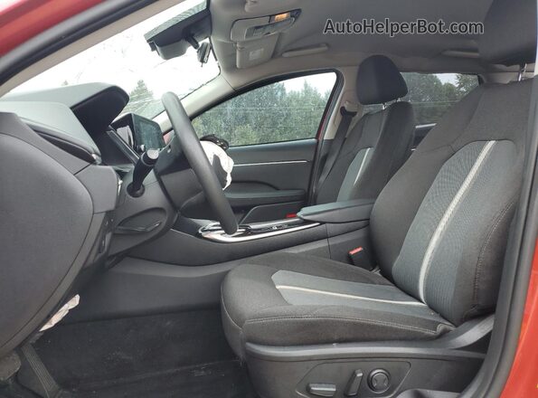 5NPEL4JA2MH069471 2021 HYUNDAI SONATA Red Widok wnętrza z przodu