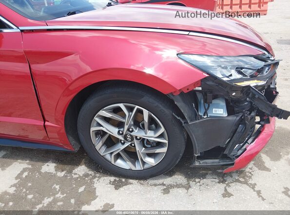 5NPEL4JA3MH090040 2021 HYUNDAI SONATA Red Vista frontal