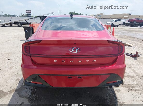 5NPEL4JA3MH090040 2021 HYUNDAI SONATA Red 