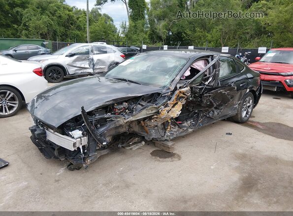 5NPEL4JA4MH093965 2021 HYUNDAI SONATA Gray Передня ліва чверть