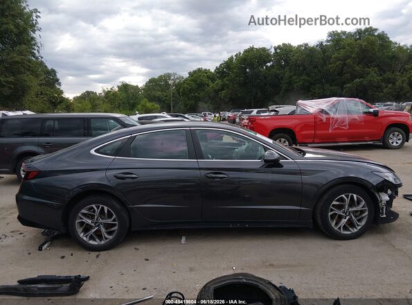 5NPEL4JA4MH093965 2021 HYUNDAI SONATA Gray Вид задньої частини салону