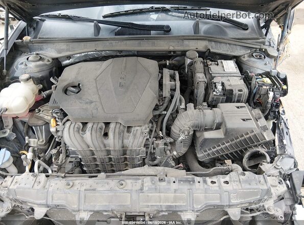 5NPEL4JA4MH093965 2021 HYUNDAI SONATA Gray Вид ззаду