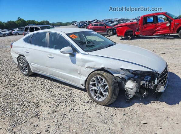 5NPEL4JA4MH095313 2021 HYUNDAI SONATA White Front right