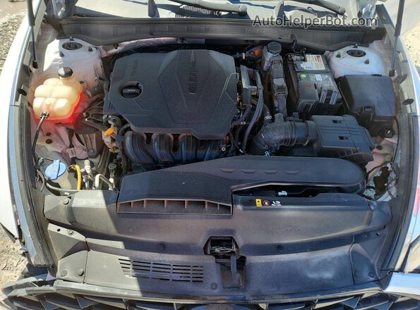 5NPEL4JA4MH095313 2021 HYUNDAI SONATA White Rear interior view