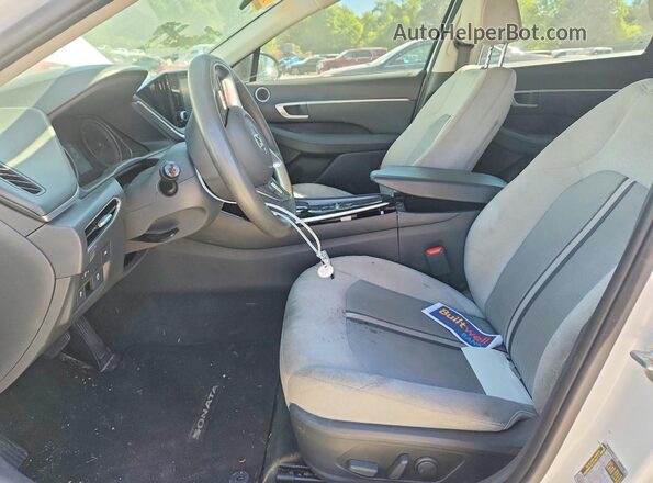 5NPEL4JA4MH095313 2021 HYUNDAI SONATA White Front interior view