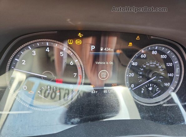 5NPEL4JA4MH095313 2021 HYUNDAI SONATA White Instrument cluster view
