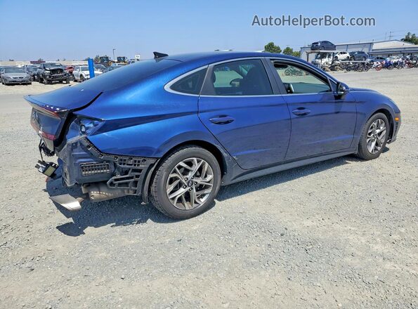5NPEL4JA5LH047317 2020 HYUNDAI SONATA Blue Հետևի աջ