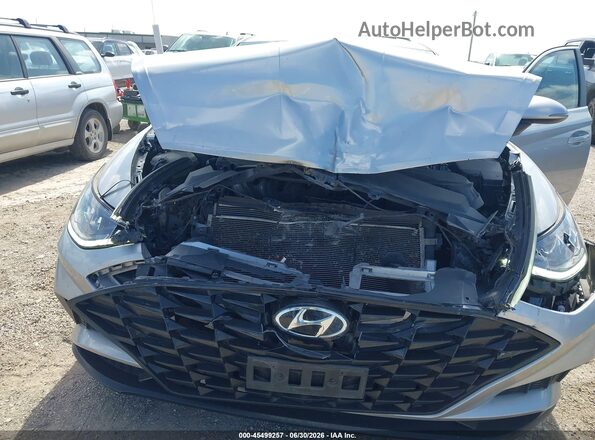 5NPEL4JA5MH068945 2021 HYUNDAI SONATA Silver Դիմացի տեսք