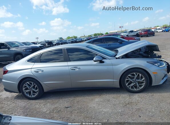 5NPEL4JA5MH068945 2021 HYUNDAI SONATA Silver Սալոնի հետևի տեսք