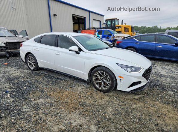 5NPEL4JA6MH083552 2021 HYUNDAI SONATA White Front right