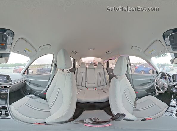 5NPEL4JA6MH083552 2021 HYUNDAI SONATA White VIN sticker view