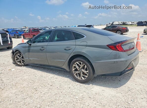 5NPEL4JA6MH084460 2021 HYUNDAI SONATA Gray Հետևի ձախ