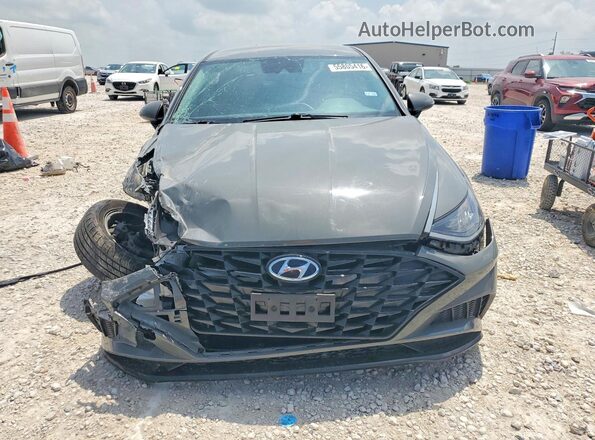 5NPEL4JA6MH084460 2021 HYUNDAI SONATA Gray Դիմացի տեսք