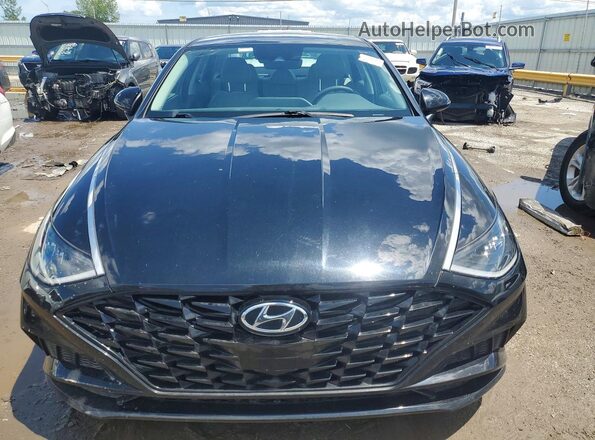 5NPEL4JA8LH007751 2020 HYUNDAI SONATA Black Դիմացի տեսք