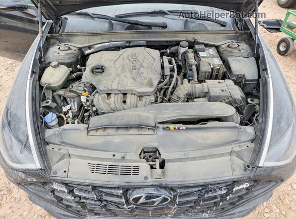 5NPEL4JA9MH069211 2021 HYUNDAI SONATA Black უკანა სალონის ხედი
