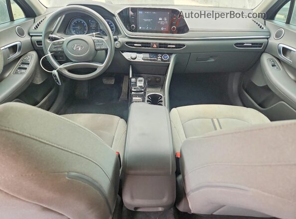 5NPEL4JA9MH069211 2021 HYUNDAI SONATA Black წინა პანელის ხედი